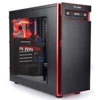 INWIN 703-ATX-PSU 850W 80+PLUS Pencereli ATX Siyah,Kırmızı Alüminyum Kasa - 1